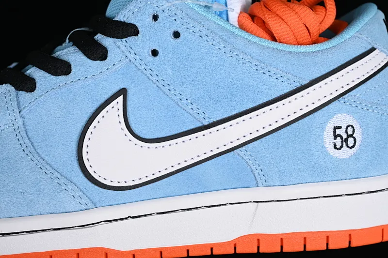 All categories Nk SB Dunk Series Nk SB Dunk Low Low-top sneakers C version WE CLUB 58 x Nk SB Dunk Low Pro "Club 58 Gulf" Dunk series low-top casual sports skateboard shoes BQ6817-401